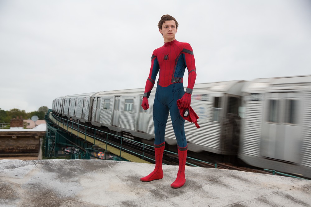 Tom Holland als Spider-Man in SPIDER-MAN: HOMECOMING. Columbia Pictures.